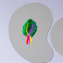 Load image into Gallery viewer, Rainbow Chard Hair Claw Accessories Jenny Lemons 
