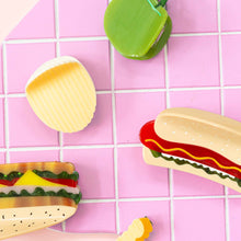 Load image into Gallery viewer, Ruffle Chip Hair Claw Accessories Jenny Lemons 
