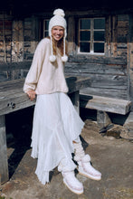 Load image into Gallery viewer, White Clover Skirt
