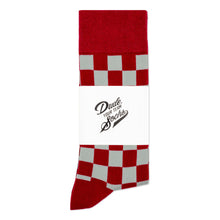 Load image into Gallery viewer, Checkerboard-maroon+grey-01
