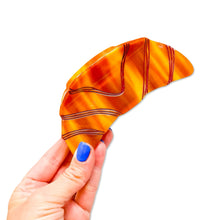 Load image into Gallery viewer, XL Croissant Hair Claw 5.5" Long Accessories Jenny Lemons 
