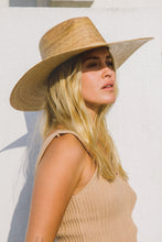 Load image into Gallery viewer, Western Wide Palma Fedora
