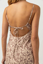 Load image into Gallery viewer, Chocolate Drifter Floral Dress
