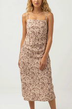 Load image into Gallery viewer, Chocolate Drifter Floral Dress

