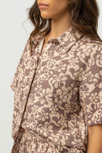 Load image into Gallery viewer, Chocolate Drifter Floral Shirt

