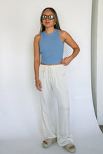 Load image into Gallery viewer, Blue Knit Cory Tank
