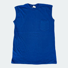 Load image into Gallery viewer, Solid Blue Pocket Muscle

