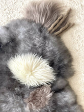 Load image into Gallery viewer, Grey Upcycled sheepskin
