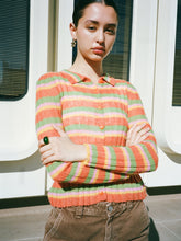 Load image into Gallery viewer, Sorbet Stripe Leti Button Up
