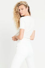 Load image into Gallery viewer, White Tight Rib Top
