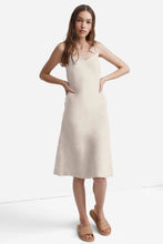 Load image into Gallery viewer, Natural Linen Slip Dress
