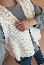 Load image into Gallery viewer, Naturel Cotton Granny Sweater Vest
