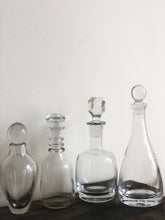 Load image into Gallery viewer, vintage crystal decanters
