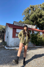 Load image into Gallery viewer, Military Olive Flight Runner Short
