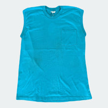 Load image into Gallery viewer, Solid Aqua Pocket Muscle
