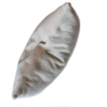 Load image into Gallery viewer, Fog &amp; Pink Tweed Lumbar Wool Pillow
