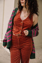 Load image into Gallery viewer, Brick Cord Halter Vest
