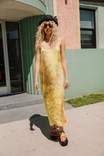 Load image into Gallery viewer, Neon Desert Silk Slip Dress
