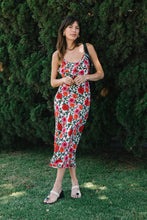Load image into Gallery viewer, White Shelley Rambling Floral Dress
