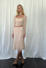 Load image into Gallery viewer, Nude Lace Betharia Skirt
