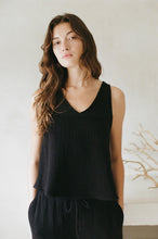 Load image into Gallery viewer, Black Cara Tank
