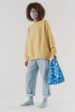 Load image into Gallery viewer, Baby Blue Floral Sun Print Baggu
