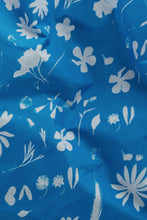 Load image into Gallery viewer, Baby Blue Floral Sun Print Baggu
