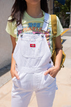 Load image into Gallery viewer, White Relaxed Overalls
