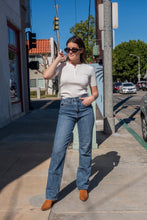 Load image into Gallery viewer, White Tight Rib Top
