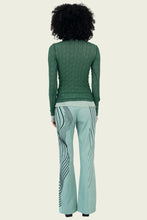 Load image into Gallery viewer, Fern Ross Mesh Thumbhole Top

