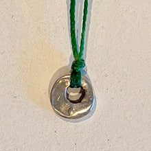 Load image into Gallery viewer, Sterling Silver Blob Necklace With Clasp (CSJ)
