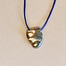 Load image into Gallery viewer, Sterling Silver Blob Necklace With Clasp (CSJ)
