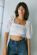 Load image into Gallery viewer, White Addison Blouse
