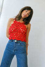 Load image into Gallery viewer, Red Manolita Crochet Top
