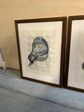 Load image into Gallery viewer, Mixed Media works from my Upcycled Sketchbook
