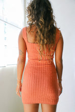Load image into Gallery viewer, Ambered Coral Short And Sweet Dress
