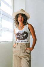 Load image into Gallery viewer, White Desert Inn Lace Tank
