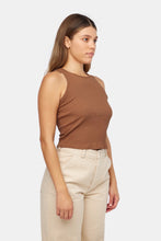 Load image into Gallery viewer, Mocha Zoe Tank
