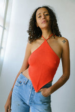 Load image into Gallery viewer, Red Jones Halter Top
