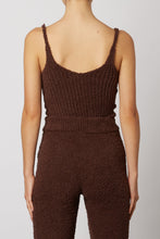 Load image into Gallery viewer, Chocolate Plush Sweater Tank
