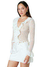 Load image into Gallery viewer, Ivory Freya Cardigan
