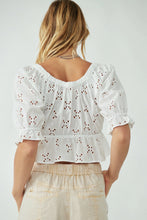Load image into Gallery viewer, Optic White Gardenia Top
