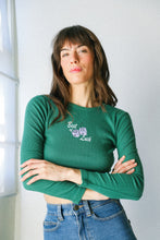Load image into Gallery viewer, Best Of Luck Pointelle L/S Tee
