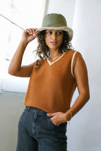 Load image into Gallery viewer, Glazed Ginger Melody Sweater Vest
