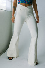 Load image into Gallery viewer, Worn White Venice Beach Flare
