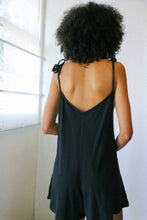 Load image into Gallery viewer, Black Sespe Short Romper

