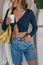 Load image into Gallery viewer, Cindy Blue Classic Cutoff
