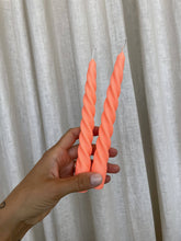 Load image into Gallery viewer, 042924 - Swirl Taper Candle
