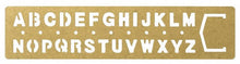 Load image into Gallery viewer, Traveler's Brass Template Bookmark
