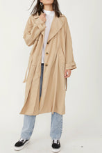 Load image into Gallery viewer, Beige Eastwick Trench

